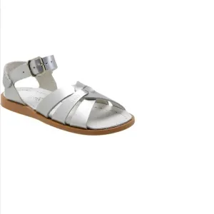 SILVER salt water sandals