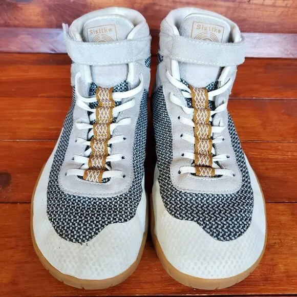 Sisttke Wrestling Shoes Men 10 Beige Tan Zero‎ Drop Sole Athletic 0223