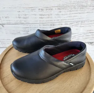Skechers slip resistant women's black work clogs shoes size 9.5