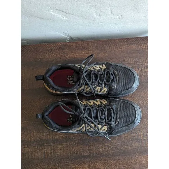 Skechers Women's Fannter Work Comp Toe Slip Resistant Sneaker Shoes - Size 7