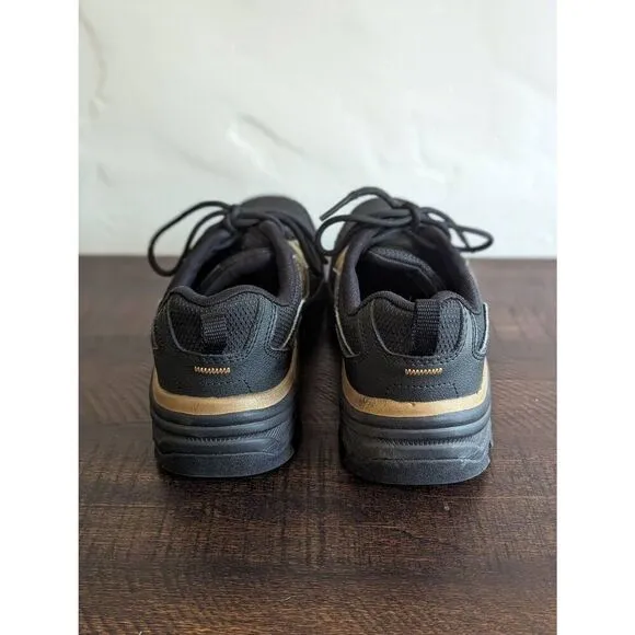 Skechers Women's Fannter Work Comp Toe Slip Resistant Sneaker Shoes - Size 7