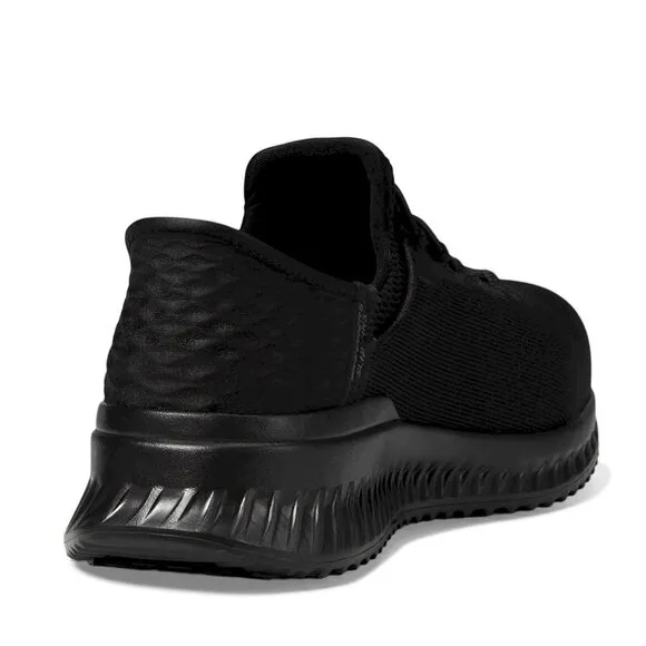 SKECHERS® Work Tilido - Black Ombray Comp Toe Sneakers Work Shoes Women's 8.5
