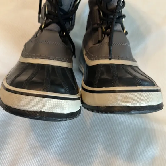 Sorel Carnival Boot Womens  Gray Winter Waterproof Size 7 US
