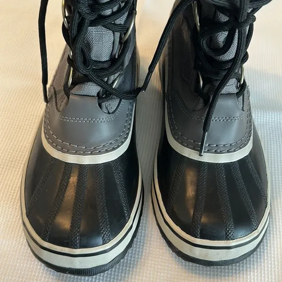 Sorel Carnival Boot Womens  Gray Winter Waterproof Size 7 US