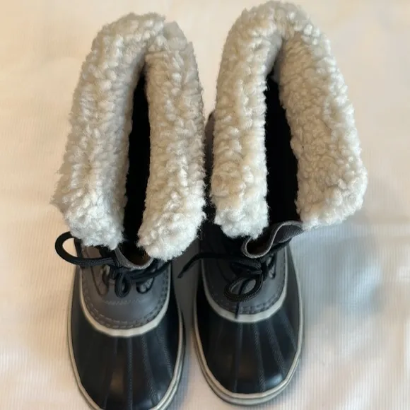 Sorel Carnival Boot Womens  Gray Winter Waterproof Size 7 US