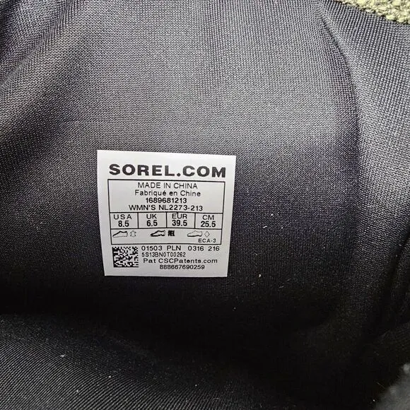 Sorel 'Conquest Carly II' Tall Waterproof Winter Riding Boots Women's 8.5