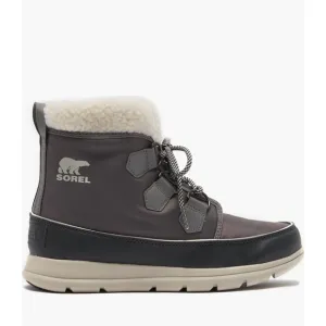 SOREL Explorer Carnival Waterproof Boots w/Faux Fur Collar