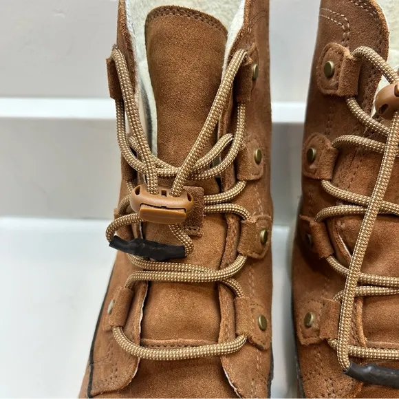 Sorel Explorer Next Joan Waterproof Women's Boots Size 6 Velvet Tan/Fawn