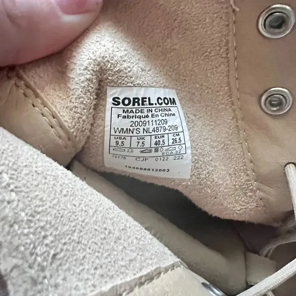 Sorel Hi Line Suede Boots