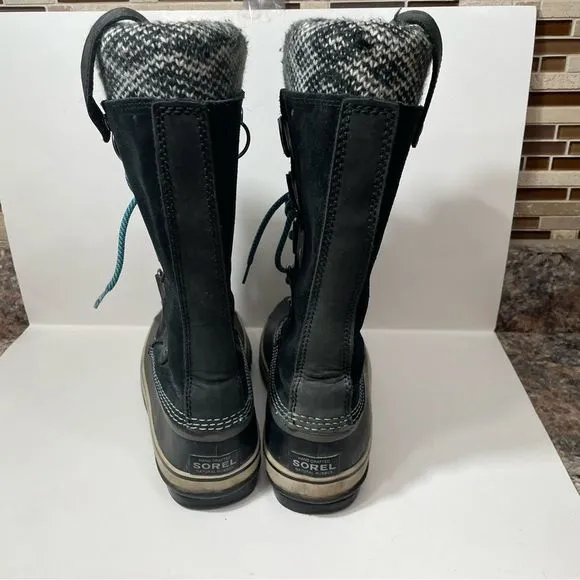 Sorel Joan of Arctic Black Waterproof Tall Winter Boots