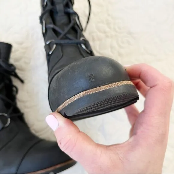 Sorel Joan of Arctic II Wedge Lace Up Boots Sz 8.5