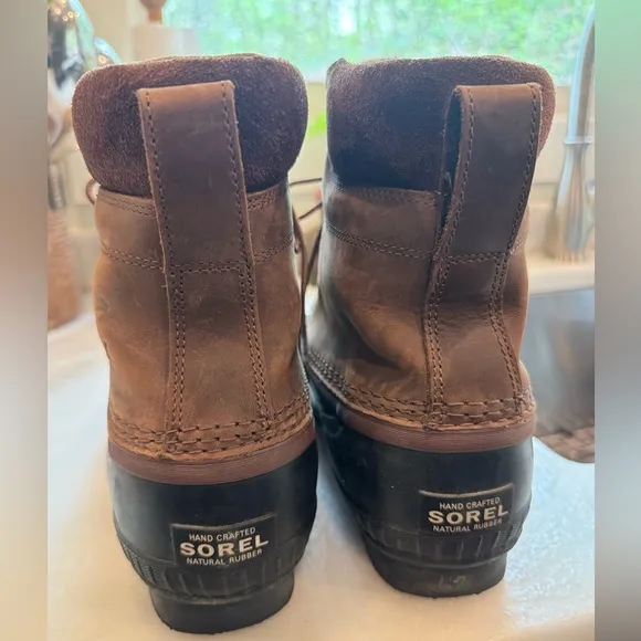 Sorel Mens Cheyanne Lace Boots Size 9