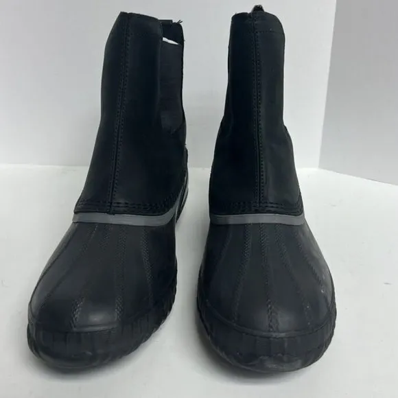 Sorel Men's Cheyenne II Chelsea Waterproof Boots Black, Size 9.5 M