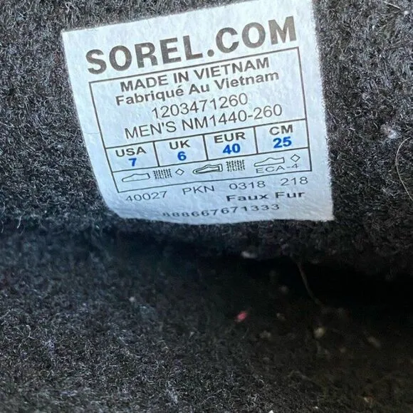 Sorel Men's Waterproof 1964 PAC T Insulated waterproof Nutmeg Black Duck…