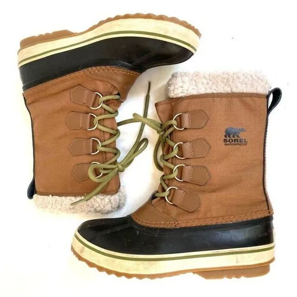 Sorel Men's Waterproof 1964 PAC T Insulated waterproof Nutmeg Black Duck…