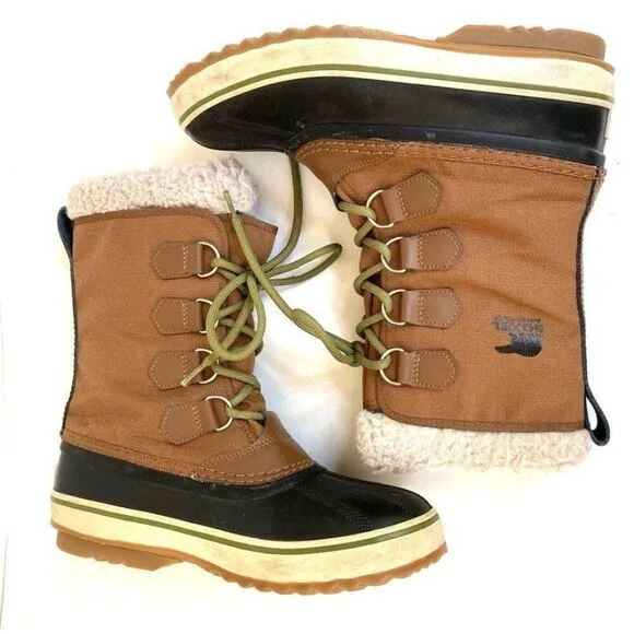 Sorel Men's Waterproof 1964 PAC T Insulated waterproof Nutmeg Black Duck…