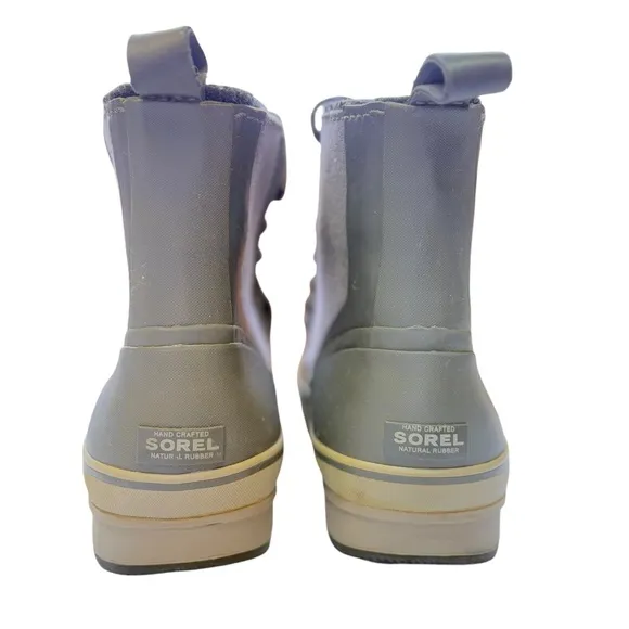Sorel Men's Woodbine Canvas Rubber Outdoor Lace Up Ankle Boots Grey Size‎ 11