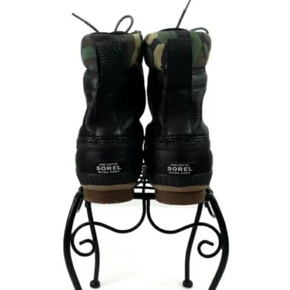 Sorel NM2339-010 Cheyanne II Black Alpine Tundra Waterproof Boots Mens 11.5 NWOT