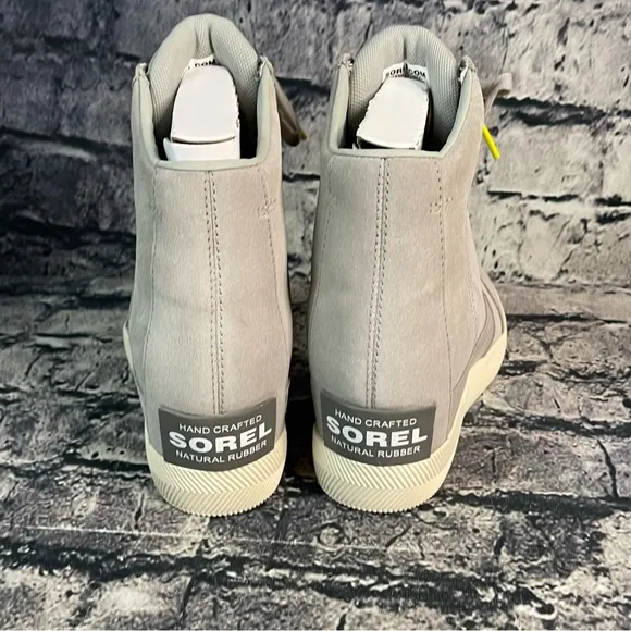 Sorel Out N About Dove Quarry Waterproof Wedges Boots Bootie Sneakers Shoes 10.5