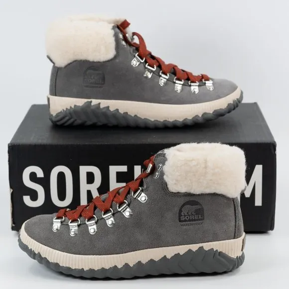 Sorel Out N About Plus Conquest Waterproof 'Quarry' NL3406-052 Winter Boots