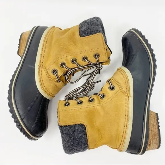 Sorel Slim Pack ll Lace Up Boots 8.5
