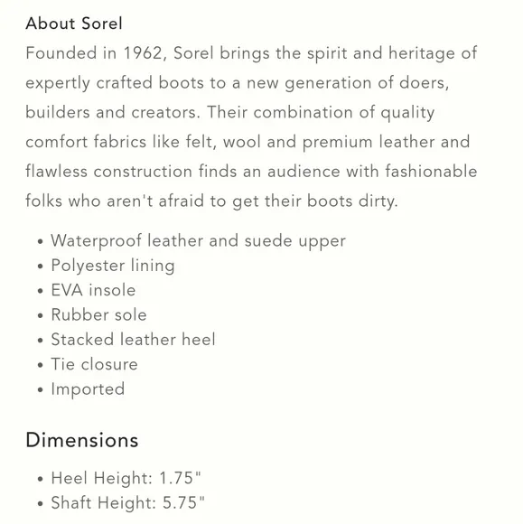 Sorel Slimpack III Lace Boots in Blackened Brown