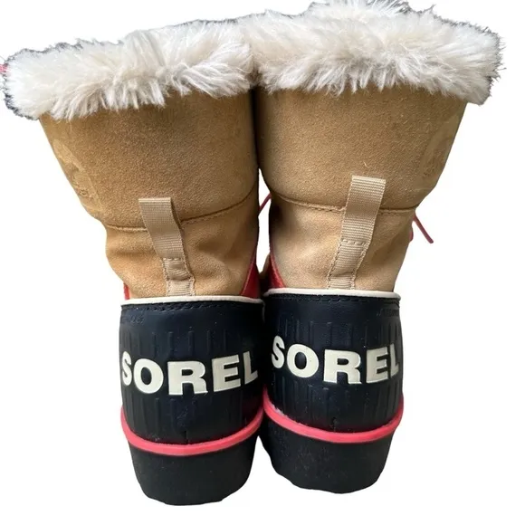 SOREL TIVOLI WAYERPROOF SUEDE BOOTS SIZE 4