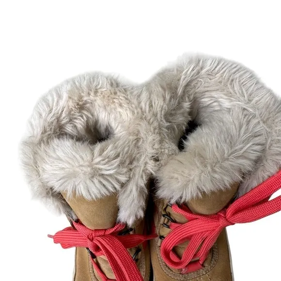 SOREL TIVOLI WAYERPROOF SUEDE BOOTS SIZE 4