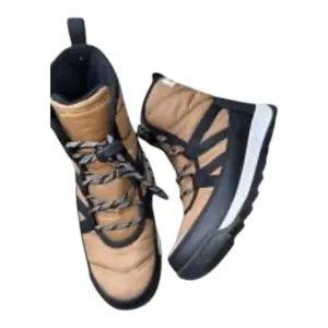 Sorel Whitney II Short Lace Waterproof Insulated Winter Brown Kids Boots Sz 4