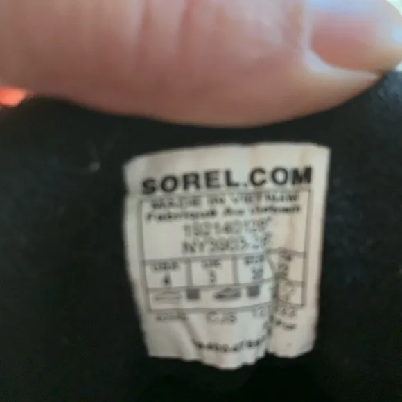 Sorel Whitney II Short Lace Waterproof Insulated Winter Brown Kids Boots Sz 4