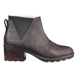 Sorel Women’s Cate Brown Leather Pull On Chelsea Boot Size US 6