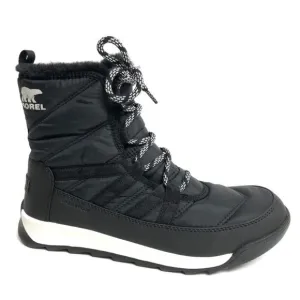 Sorel Women's Whitney II Short Lace Waterproof Boots Black, Size 9 M