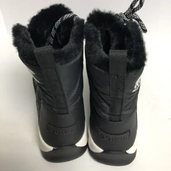 Sorel Women's Whitney II Short Lace Waterproof Boots Black, Size 9 M