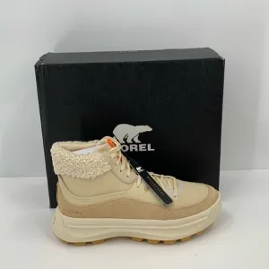 Sorel x Calia Out n About ONA mid sneaker boots winter waterproof tan new 8.5