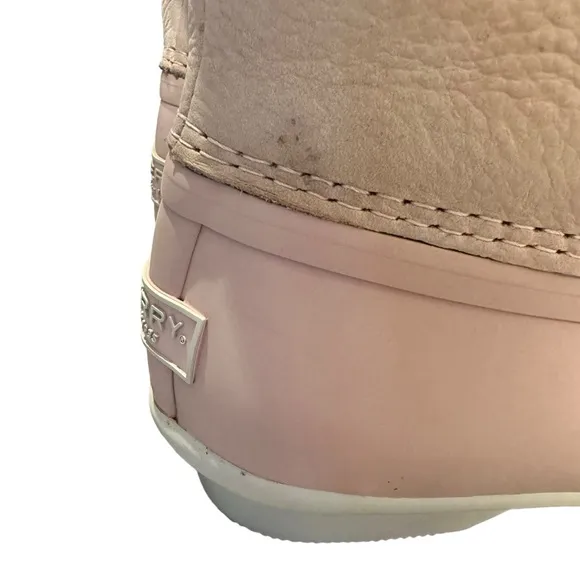 Sperry | Light Pink Saltwater Waterproof Rain Boots Size 7