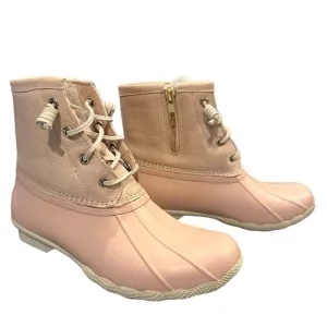 Sperry | Light Pink Saltwater Waterproof Rain Boots Size 7