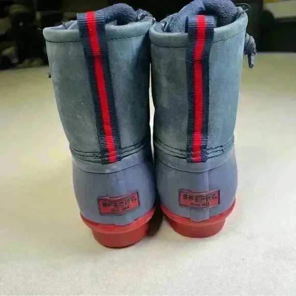 Sperry saltwater waterproof rain boots sz7 like new