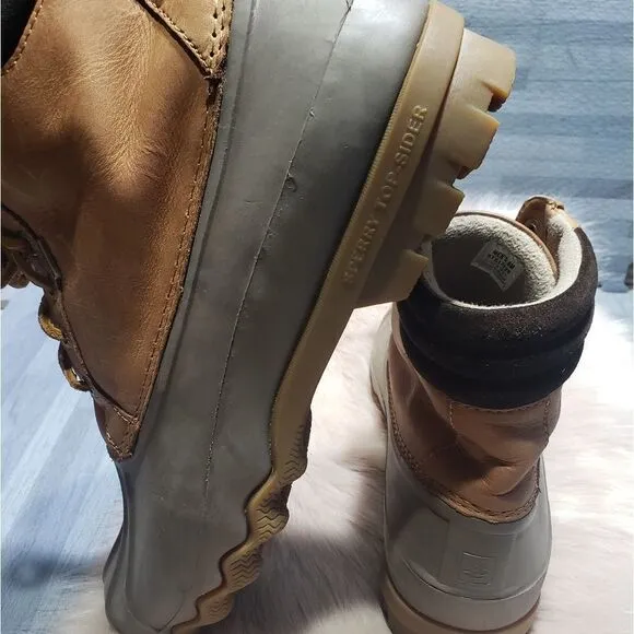 Sperry top sider avenue duck tan Men's boots