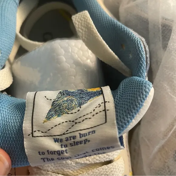 Starry night girl shoes new in bag