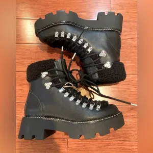 Steve Madden Black Hiking boots