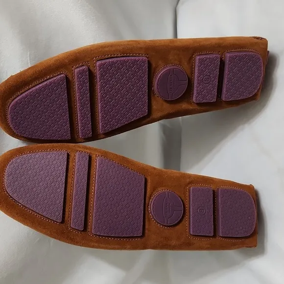 Ted Baker London Carlsun 2 Suede Slip-on Driving Shoes (m size 9)