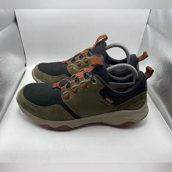 Teva Grandview GTW waterproof men’s green leather hiking boots size 7