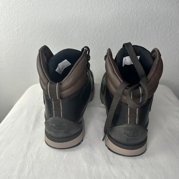 The North Face Back-to-Berkeley IV Regin Leather Coffee Hiking Boots Women’s 7.5