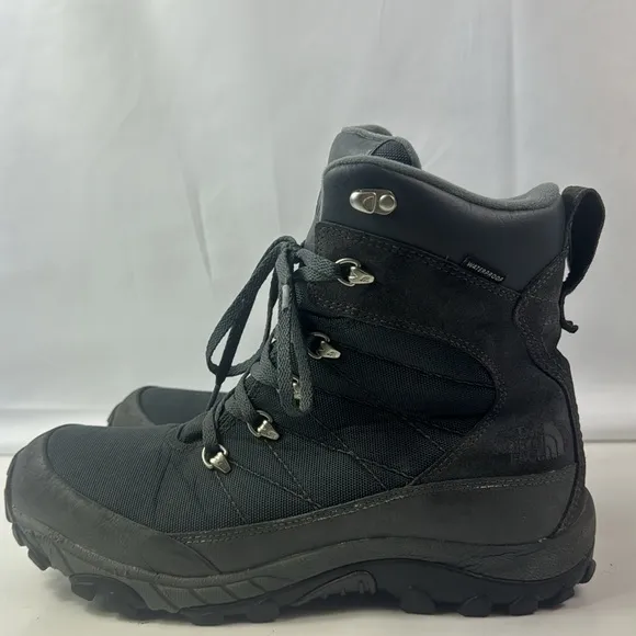 The North Face Chilkat Nylon Triple Black Waterproof Winter Men’s Boots