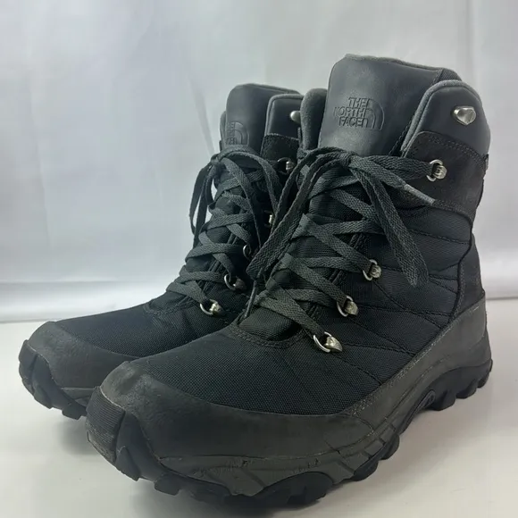 The North Face Chilkat Nylon Triple Black Waterproof Winter Men’s Boots