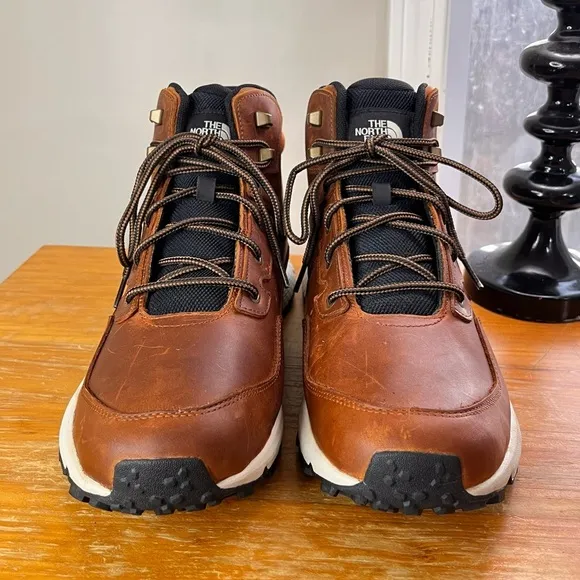 The North Face Men’s Vals II Mid Waterproof Leather Boots