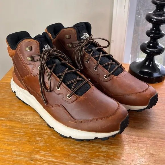 The North Face Men’s Vals II Mid Waterproof Leather Boots