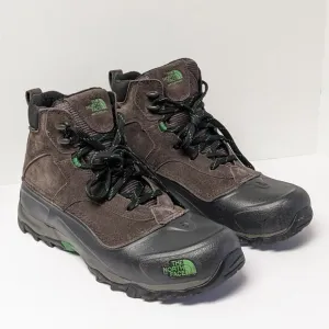 The North Face Snowfuse Winter Boots, Brown Suede, Men's 13 M