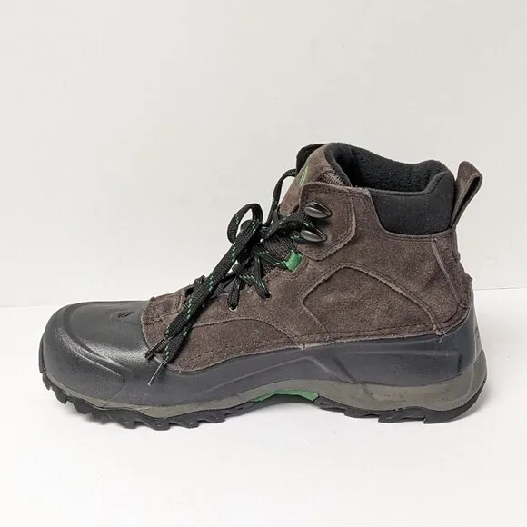 The North Face Snowfuse Winter Boots, Brown Suede, Men's 13 M