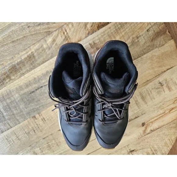 The North Face Vals II Mid Hiking Boots - Waterproof, Leather Men's Size 10.5